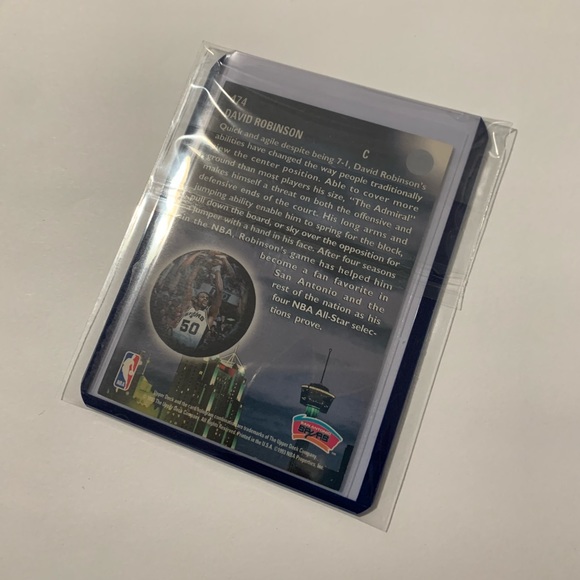 David Robinson ‘93 Upper Deck Insert Card - Picture 5 of 7